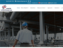 Tablet Screenshot of myrtlegroup.com